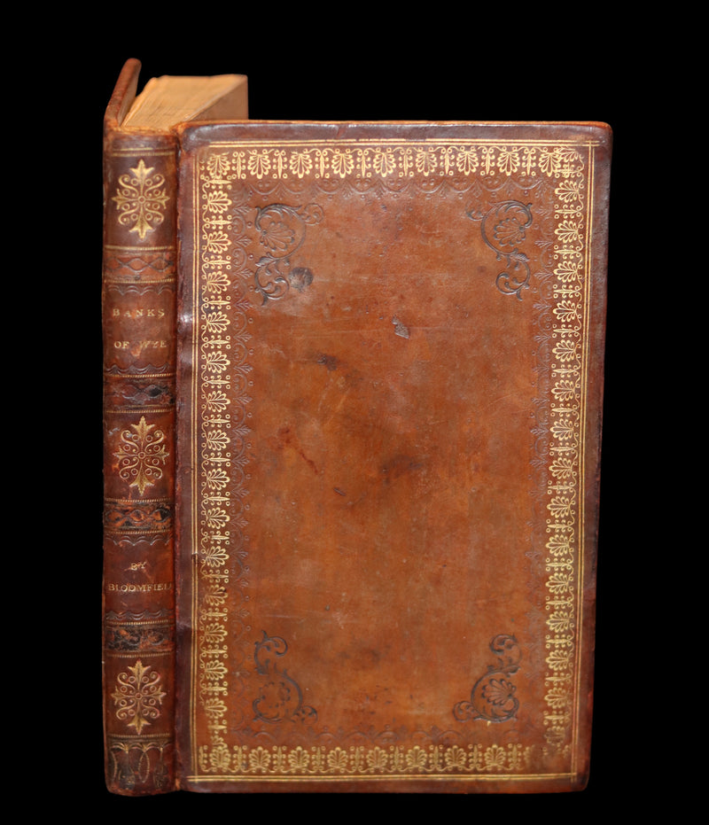 1813 Rare Book - Robert Bloomfield - The Banks Of Wye; A Poem In Four Books illustrated.