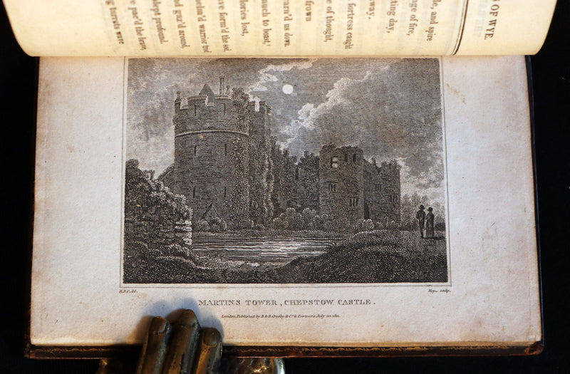 1813 Rare Book - Robert Bloomfield - The Banks Of Wye; A Poem In Four Books illustrated.