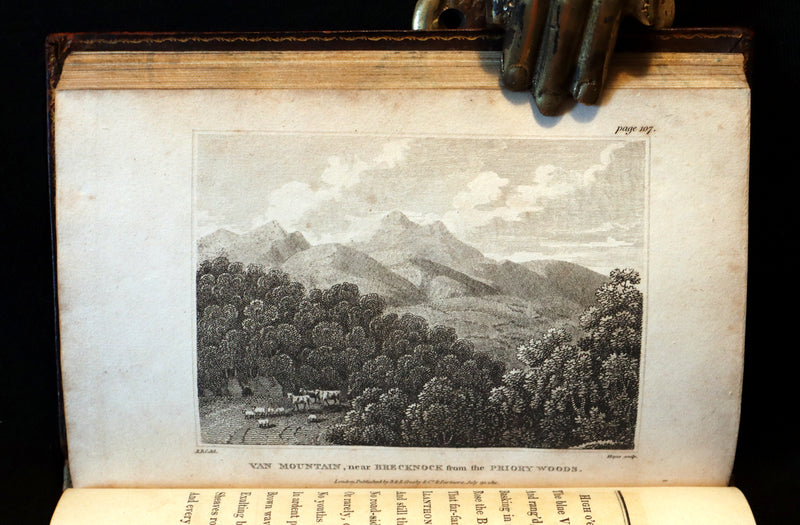 1813 Rare Book - Robert Bloomfield - The Banks Of Wye; A Poem In Four Books illustrated.