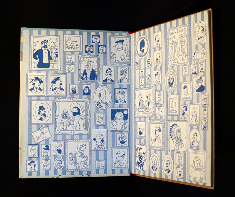 1960 Hergé French First Belgian Edition ~ TINTIN au Tibet - EO couleurs - B29.