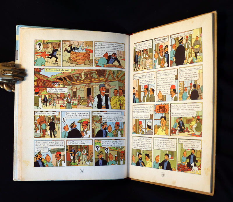 1960 Hergé French First Belgian Edition ~ TINTIN au Tibet - EO couleurs - B29.
