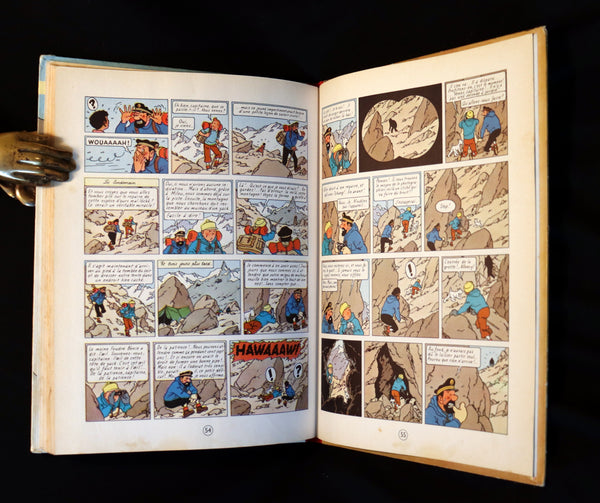 1960 Hergé French First Belgian Edition ~ TINTIN au Tibet - EO couleurs - B29.