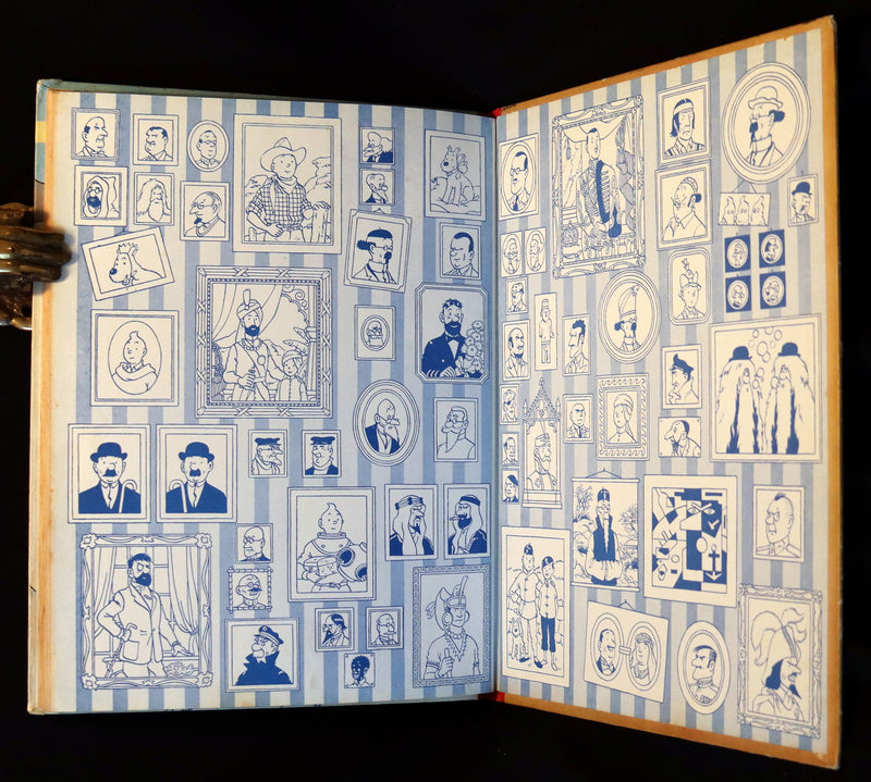 1960 Hergé French First Belgian Edition ~ TINTIN au Tibet - EO couleurs - B29.