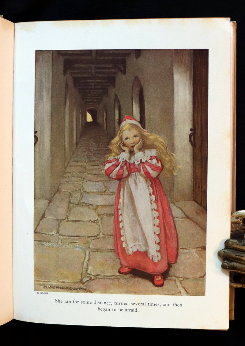 1920 First Edition Book - THE PRINCESS AND THE GOBLIN Illustrated by Jessie Willcox Smith.