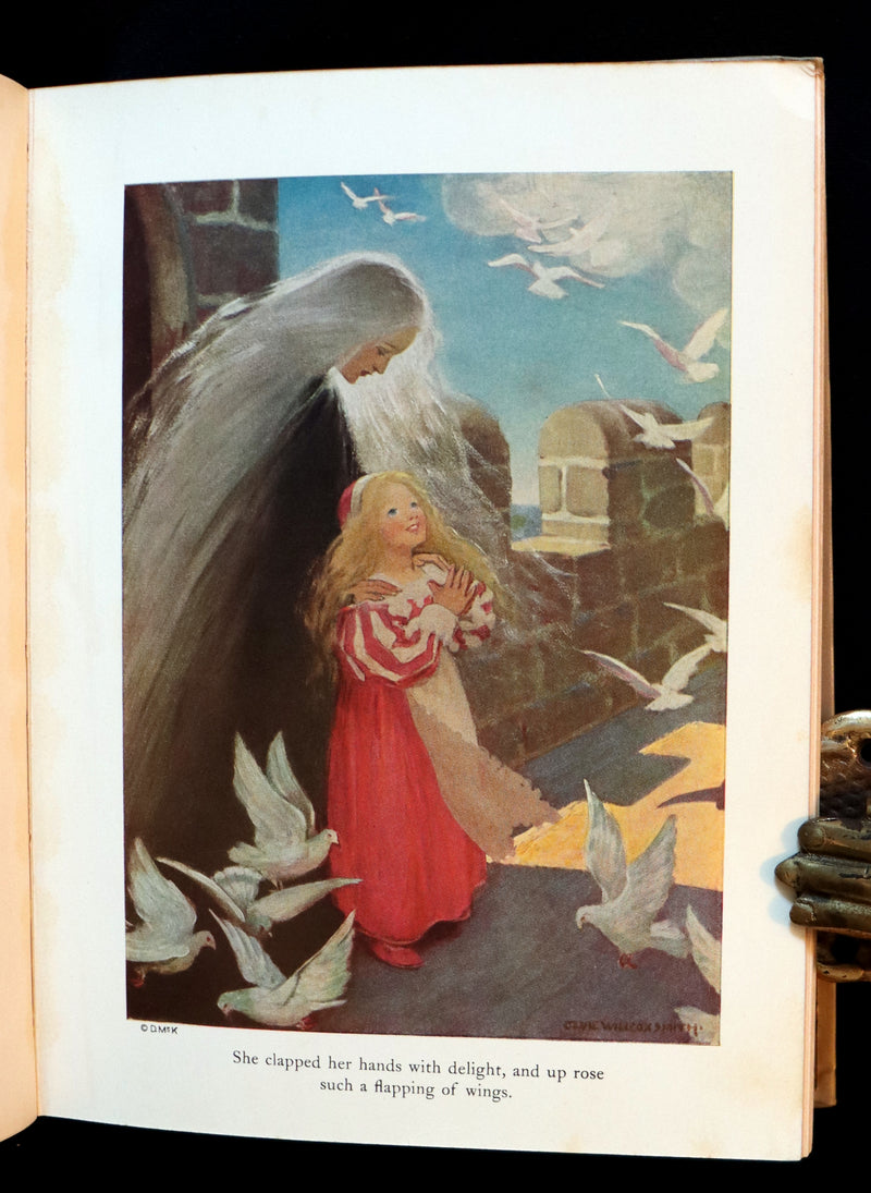 1920 First Edition Book - THE PRINCESS AND THE GOBLIN Illustrated by Jessie Willcox Smith.