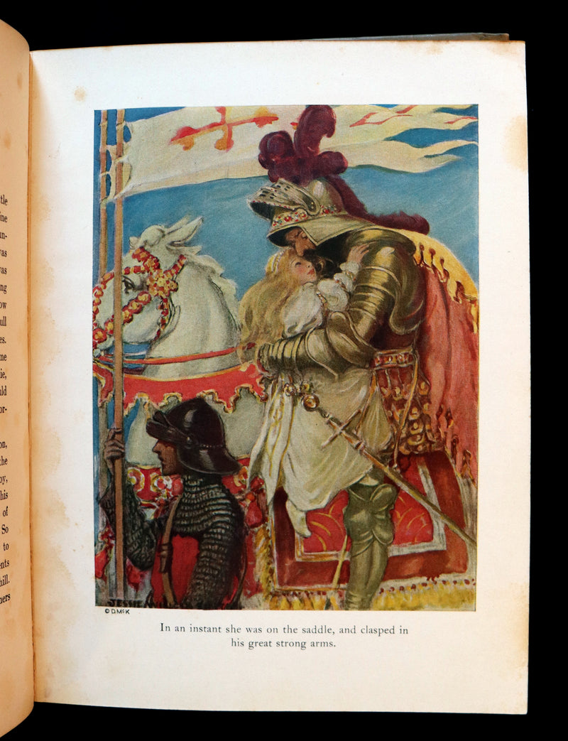 1920 First Edition Book - THE PRINCESS AND THE GOBLIN Illustrated by Jessie Willcox Smith.