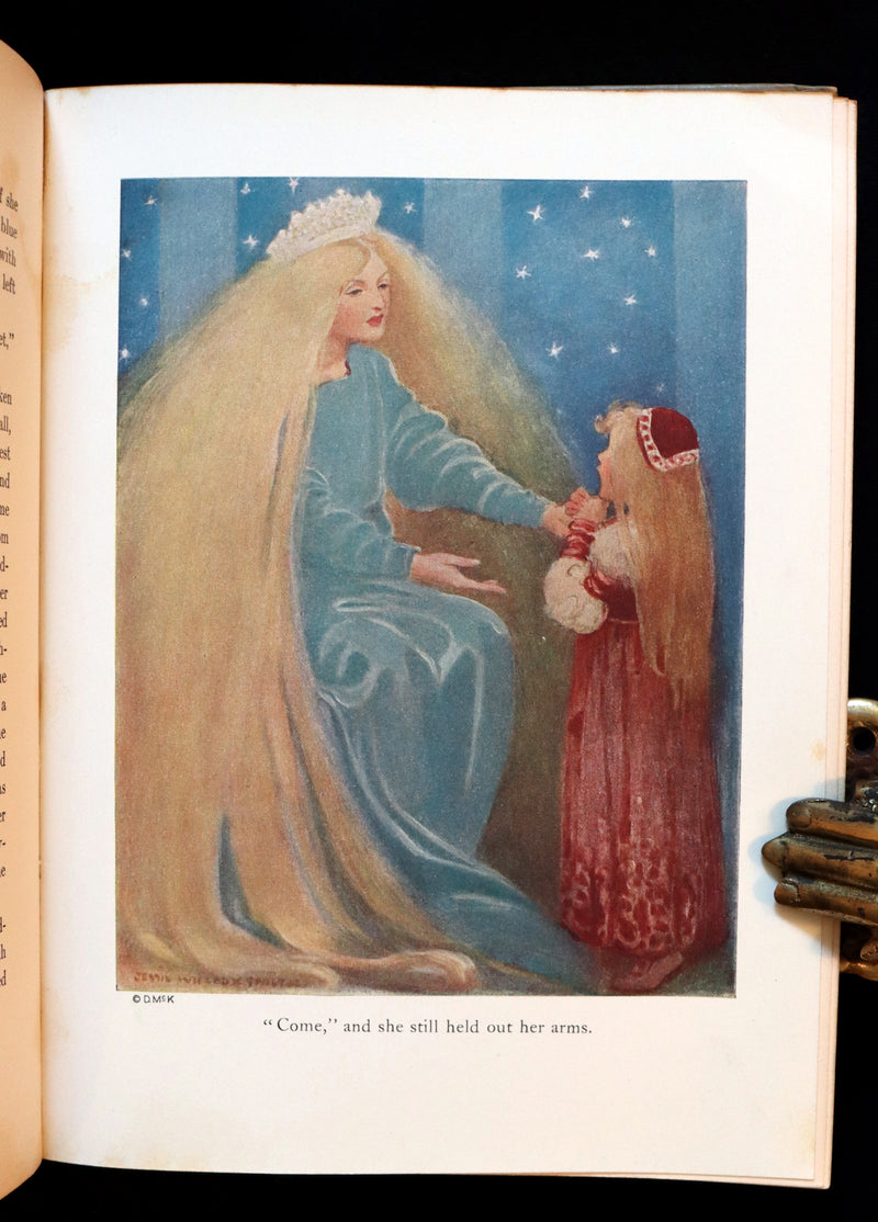 1920 First Edition Book - THE PRINCESS AND THE GOBLIN Illustrated by Jessie Willcox Smith.