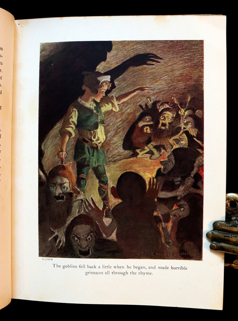 1920 First Edition Book - THE PRINCESS AND THE GOBLIN Illustrated by Jessie Willcox Smith.