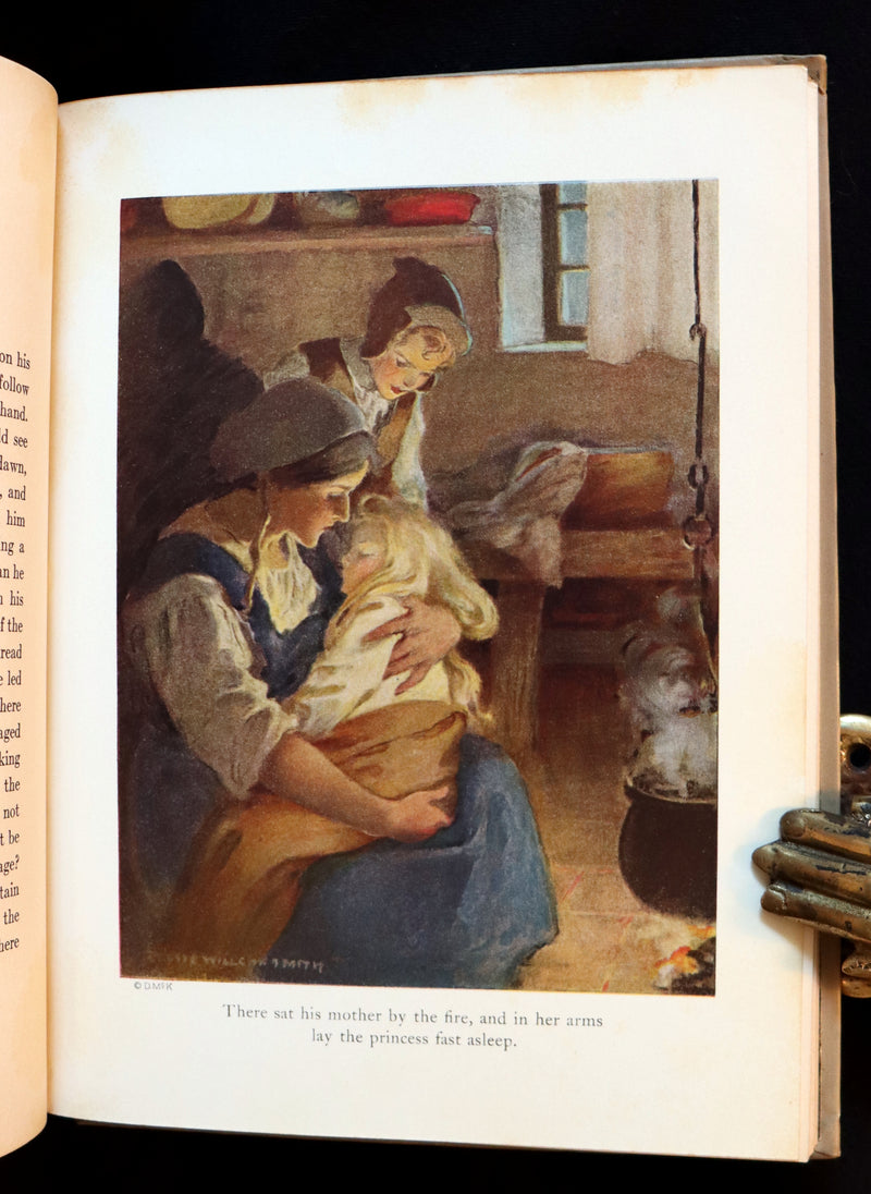 1920 First Edition Book - THE PRINCESS AND THE GOBLIN Illustrated by Jessie Willcox Smith.