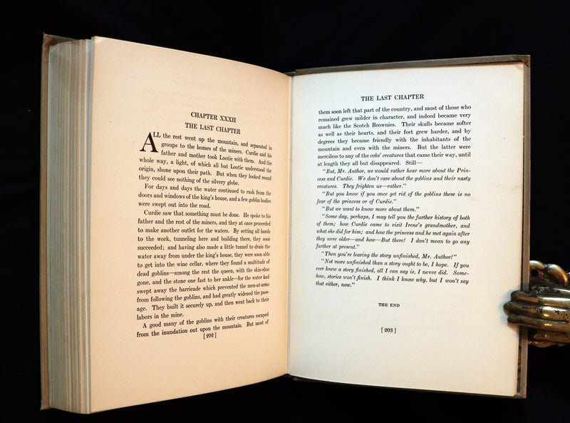 1920 First Edition Book - THE PRINCESS AND THE GOBLIN Illustrated by Jessie Willcox Smith.