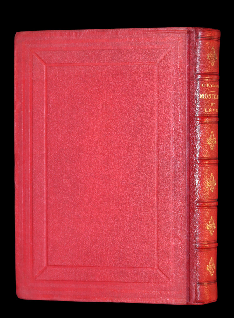 1898 Rare French Book - CANADA War 1756-1760 - MONTCALM et LEVIS by Abbé Casgrain.