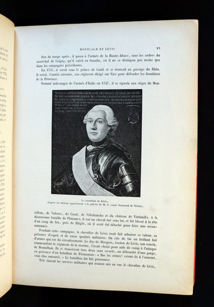 1898 Rare French Book - CANADA War 1756-1760 - MONTCALM et LEVIS by Abbé Casgrain.