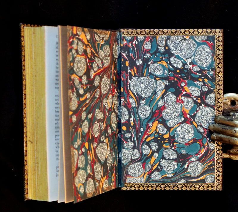 1829 Scarce book set bound by BAYNTUN ~ The History of NAPOLEON BUONAPARTE, illustrated.