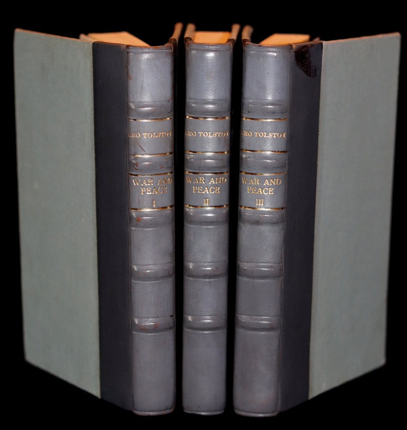 1949 Rare Book set in a nice binding - War and Peace by Count Leo Tolstoy.