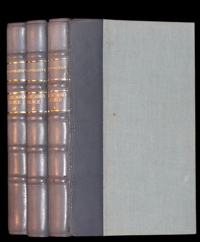 1949 Rare Book set in a nice binding - War and Peace by Count Leo Tolstoy.