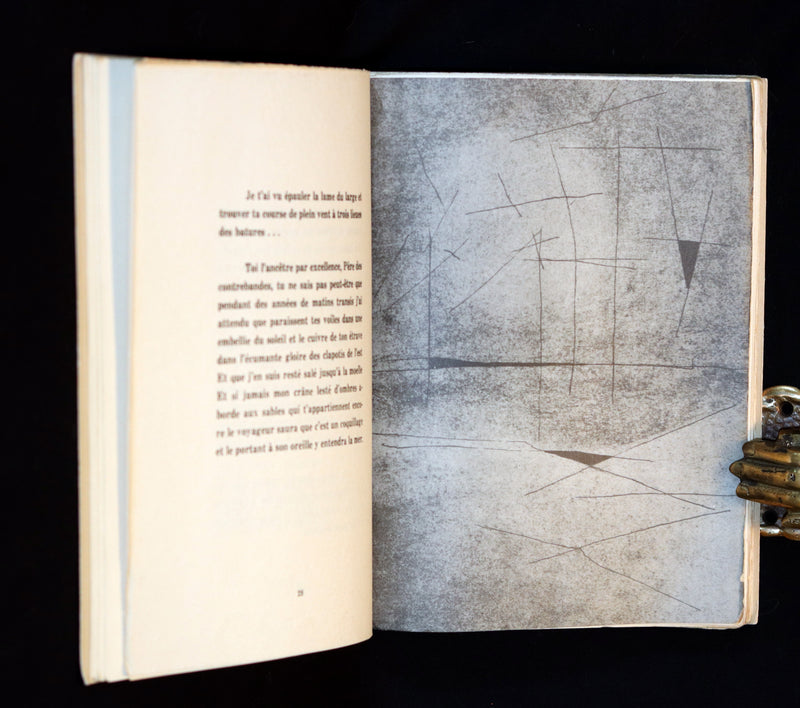 1961 Rare 2nd Edition French Book - Signed by Gilles Vigneault - ETRAVES.