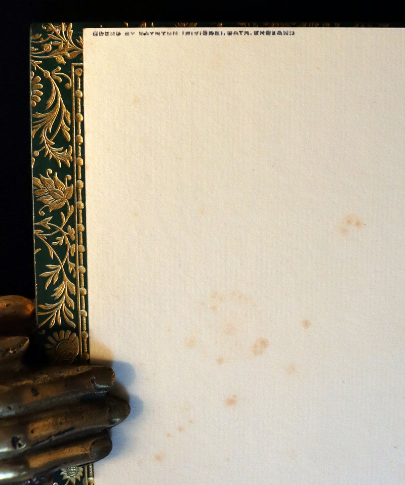 1910 Rare 1stED bound by Bayntun Riviere - Wagner's Rhinegold and the Valkyrie illustrated by Arthur RACKHAM.