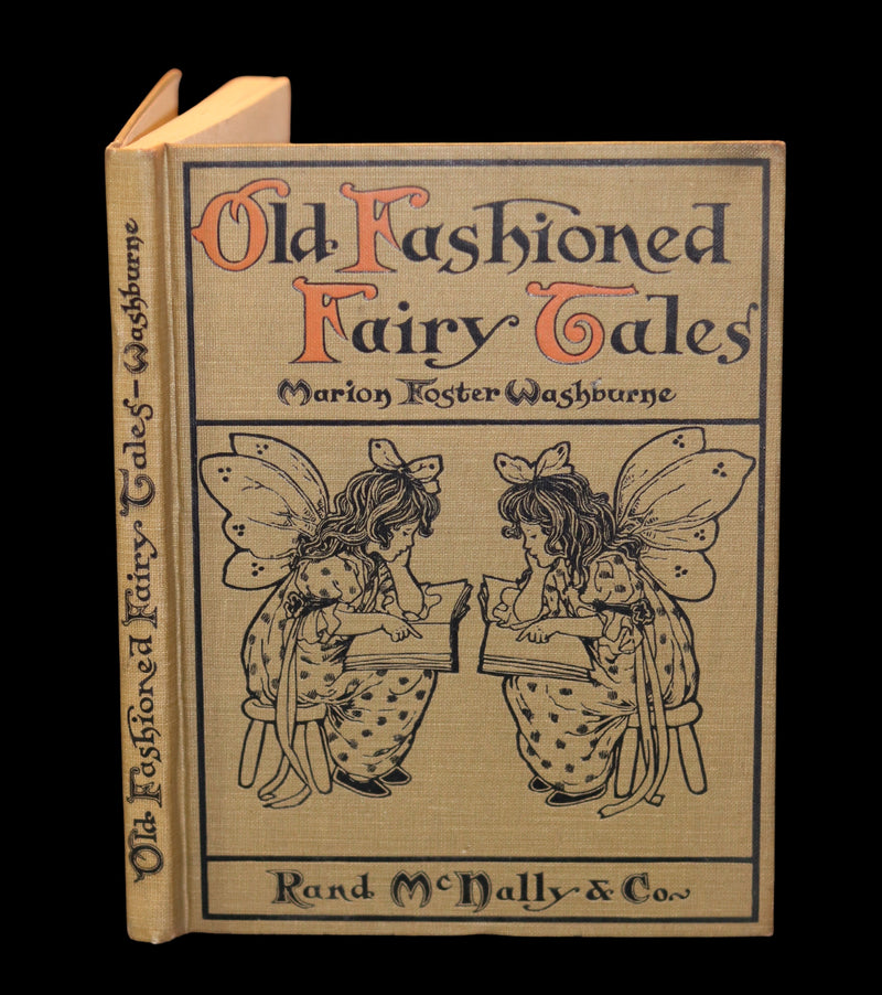 1910 Rare Edition - Old Fashioned Fairy Tales illustrated by Margaret Ely Webb.