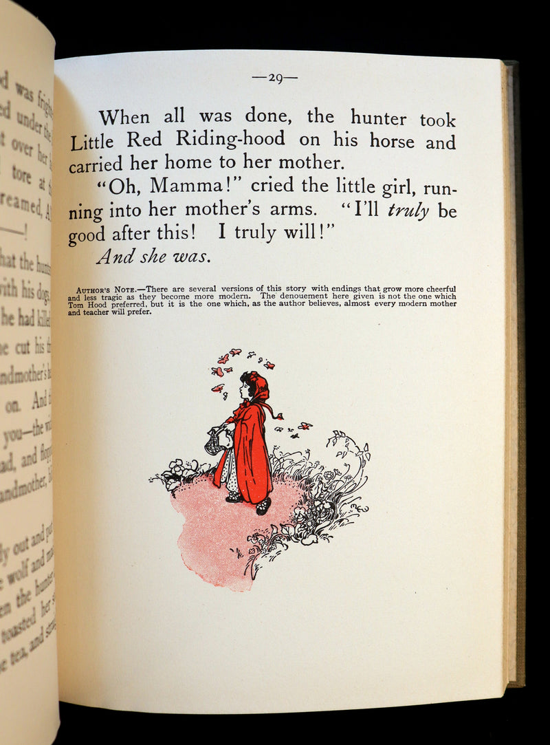 1910 Rare Edition - Old Fashioned Fairy Tales illustrated by Margaret Ely Webb.