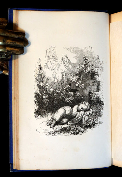 1853 Rare First Edition Book ~ Adventures in FAIRY-LAND by Richard Henry Stoddard.