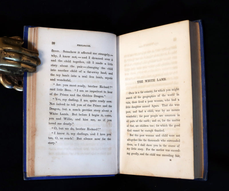 1853 Rare First Edition Book ~ Adventures in FAIRY-LAND by Richard Henry Stoddard.