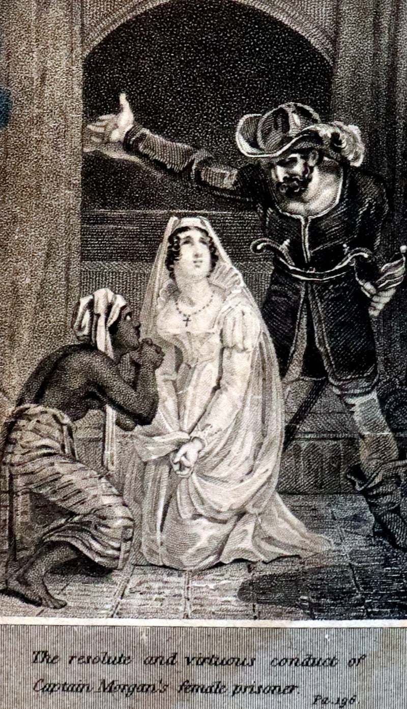 1810 Scarce Book - HISTORY OF THE BUCANIERS (BUCCANIERS) OF AMERICA - PIRATES.