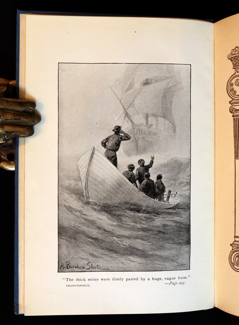 1922 Rare Book - MOBY DICK or The White Whale by Herman Melville illustrated by Augustus Burnham Shute.