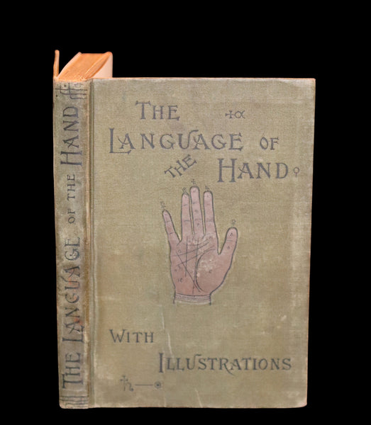 1890 Scarce Chrimancy Book - The Language of the Hand or The Art of Reading the Hand by Henry Frith.