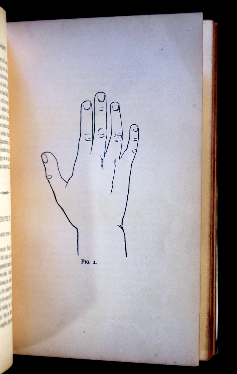 1890 Scarce Chrimancy Book - The Language of the Hand or The Art of Reading the Hand by Henry Frith.