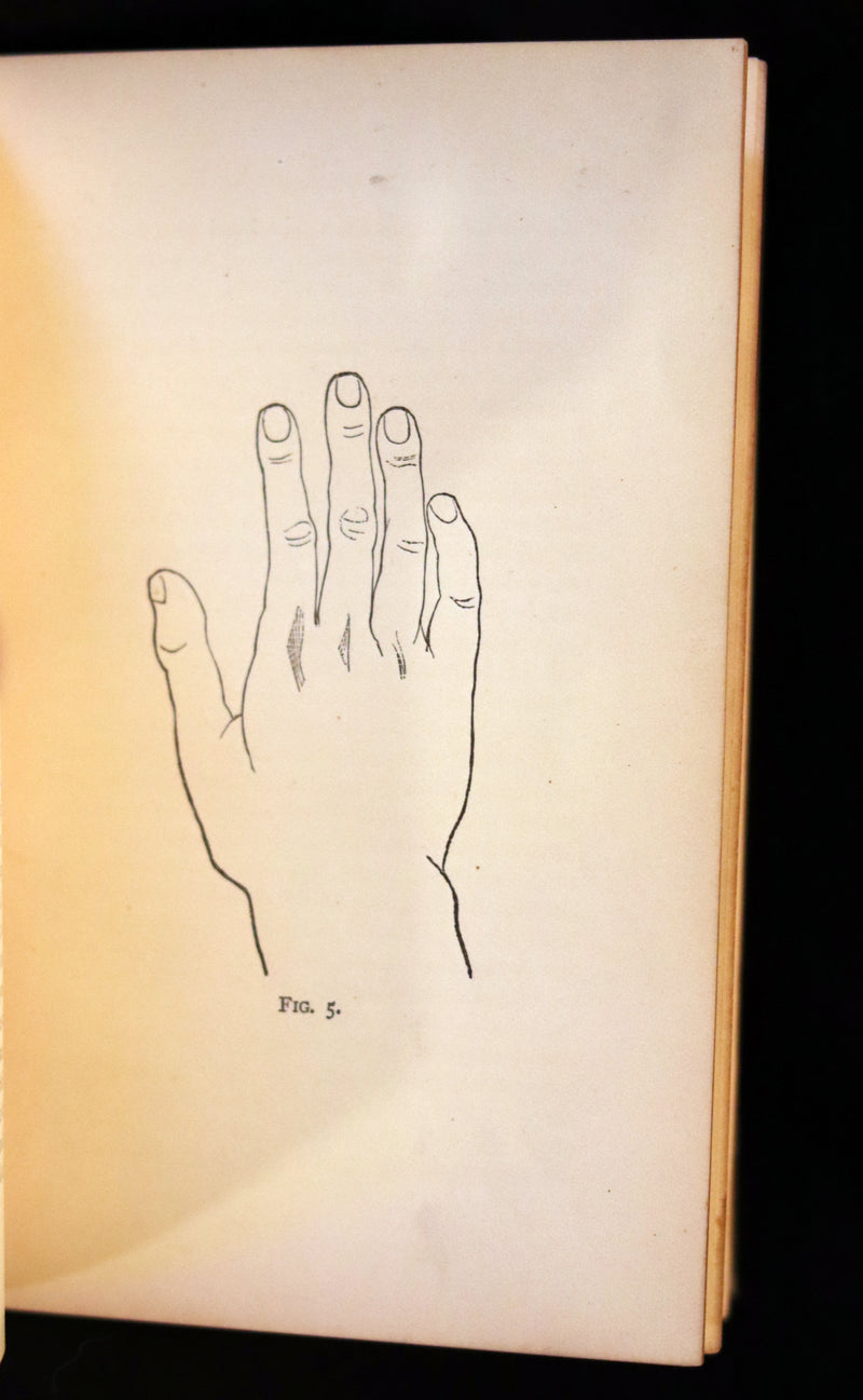 1890 Scarce Chrimancy Book - The Language of the Hand or The Art of Reading the Hand by Henry Frith.