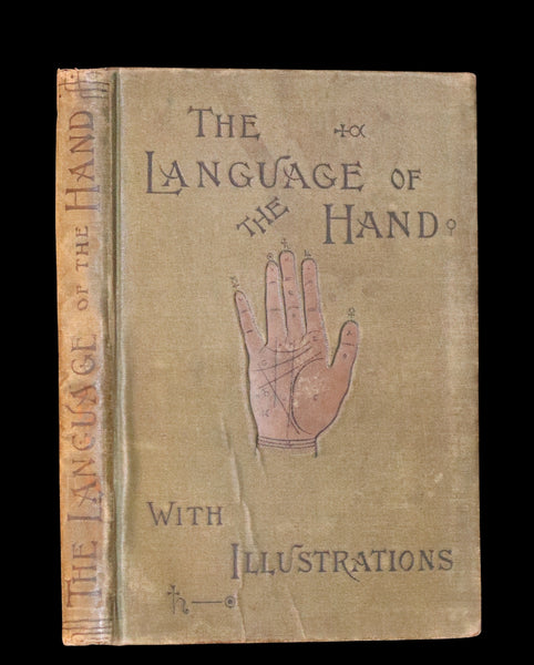 1890 Scarce Chrimancy Book - The Language of the Hand or The Art of Reading the Hand by Henry Frith.