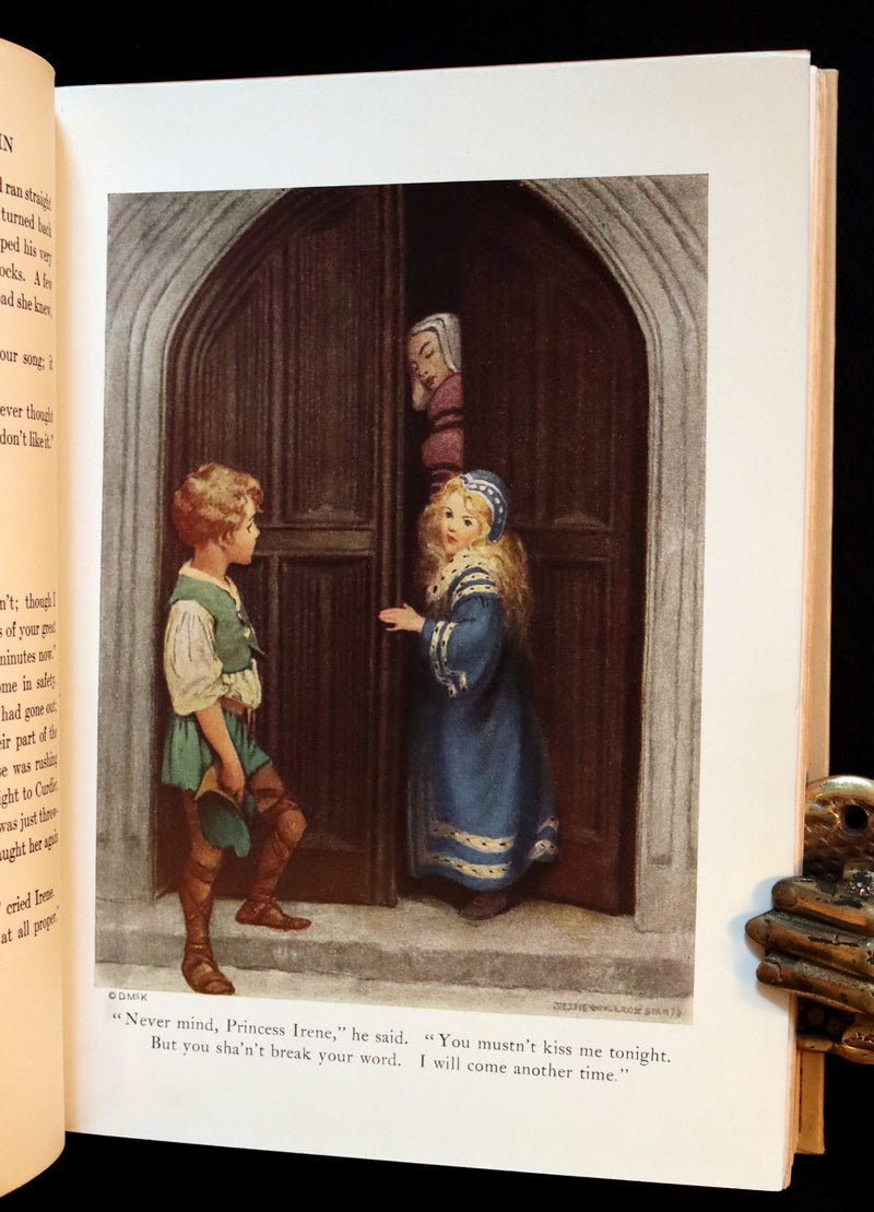 1920 Rare 1stED Book - THE PRINCESS AND THE GOBLIN Illustrated by Jessie Willcox Smith.