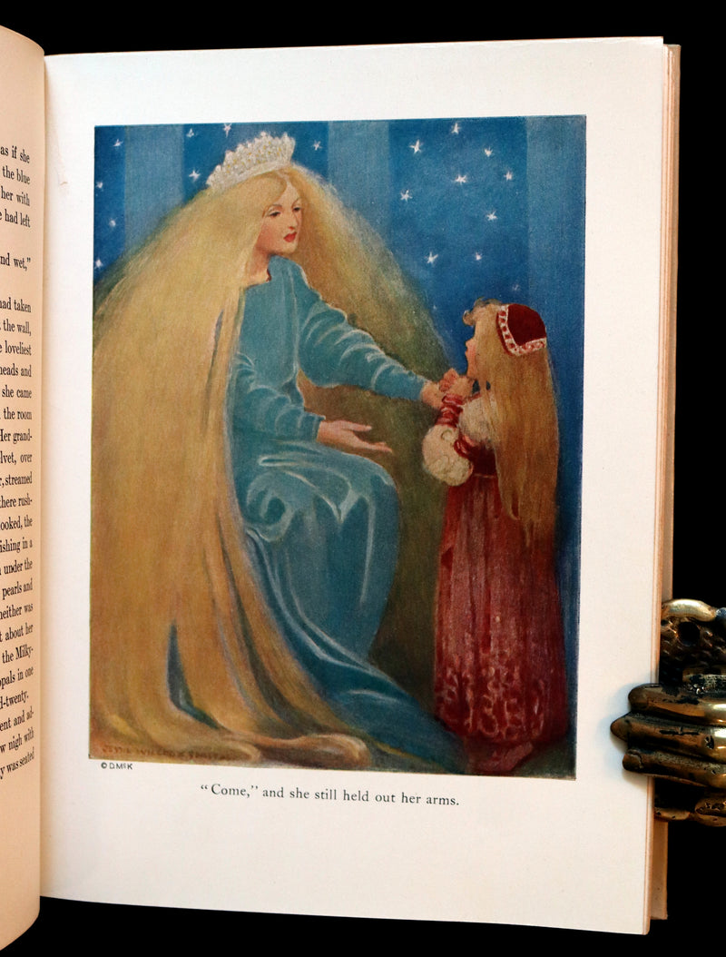1920 Rare 1stED Book - THE PRINCESS AND THE GOBLIN Illustrated by Jessie Willcox Smith.