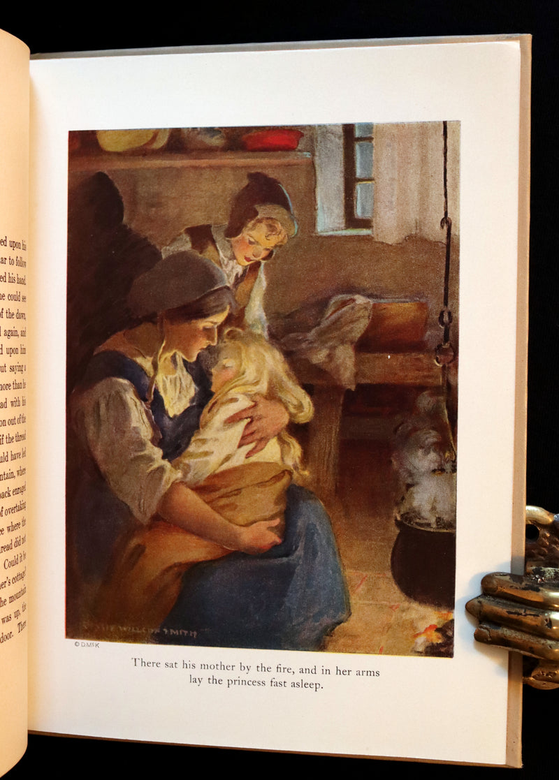 1920 Rare 1stED Book - THE PRINCESS AND THE GOBLIN Illustrated by Jessie Willcox Smith.