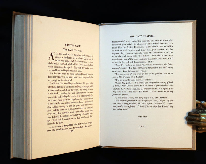 1920 Rare 1stED Book - THE PRINCESS AND THE GOBLIN Illustrated by Jessie Willcox Smith.