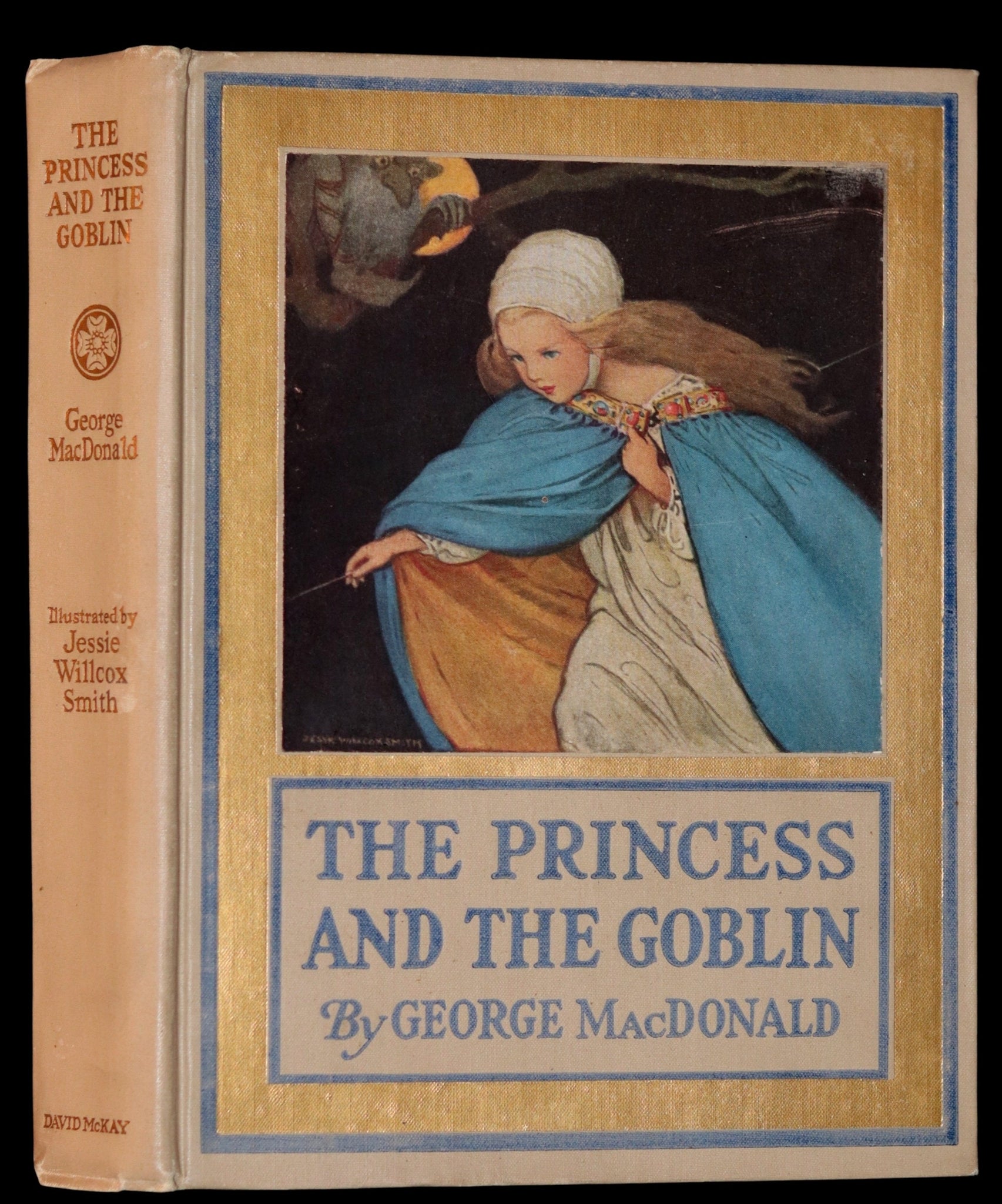 1920 Rare 1stED Book - THE PRINCESS AND THE GOBLIN Illustrated by Jessie Willcox Smith.