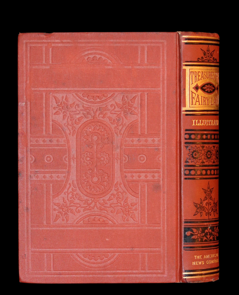 1879 Rare Victorian Book ~ Treasures from FAIRY LAND by Raymond and Greenwood.
