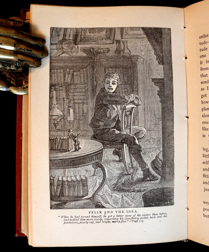 1879 Rare Victorian Book ~ Treasures from FAIRY LAND by Raymond and Greenwood.