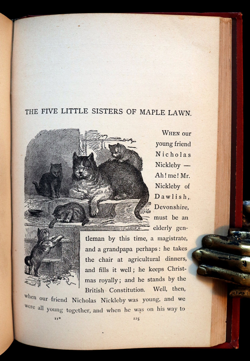 1879 Rare Victorian Book ~ Treasures from FAIRY LAND by Raymond and Greenwood.