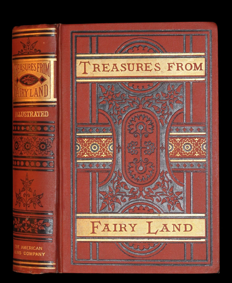 1879 Rare Victorian Book ~ Treasures from FAIRY LAND by Raymond and Greenwood.