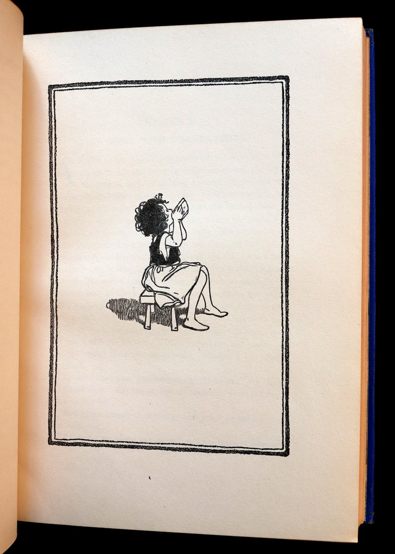 1922 Scarce Book with Dust jacket - HEIDI by Johanna Spyri illustrated by Jessie Willcox Smith.