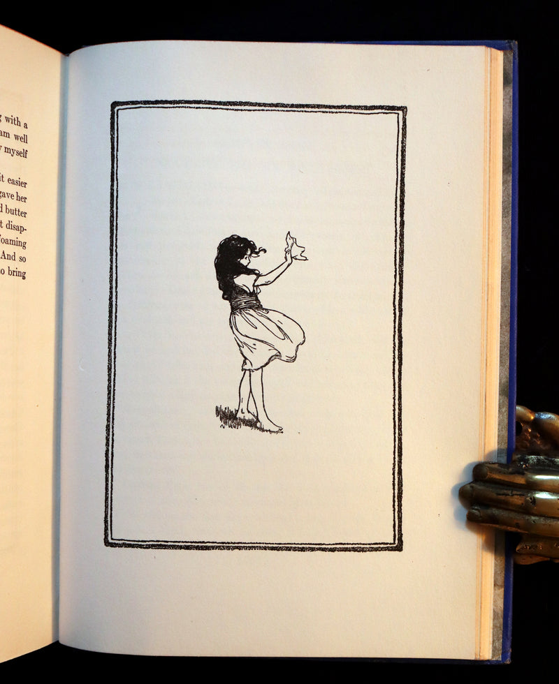 1922 Scarce Book with Dust jacket - HEIDI by Johanna Spyri illustrated by Jessie Willcox Smith.