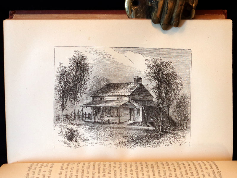 1876 Rare First Memorial Edition - Poems and Essays of Edgar Allan Poe (The Raven, Lenore, Ulalume, ...).