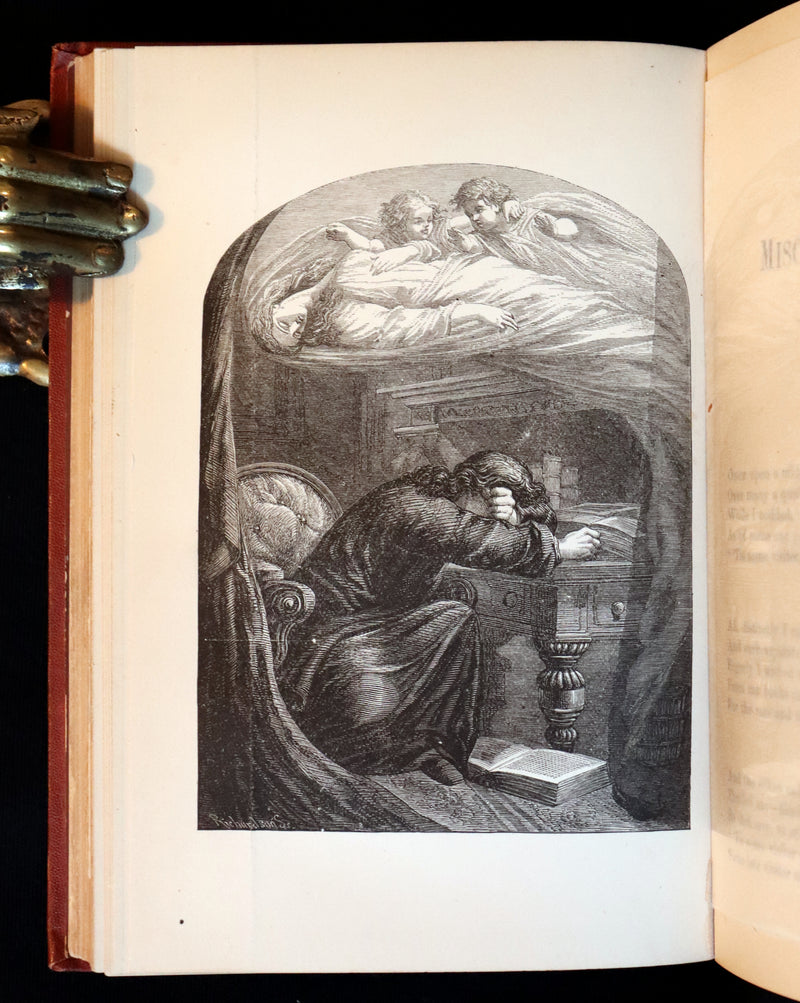 1876 Rare First Memorial Edition - Poems and Essays of Edgar Allan Poe (The Raven, Lenore, Ulalume, ...).