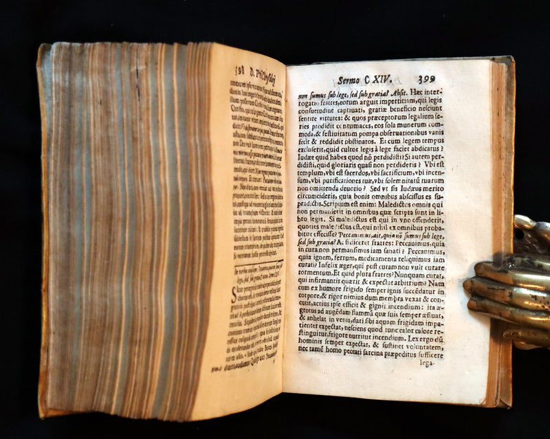 1636 Scarce Latin vellum Book - Peter Chrysologus - Sermons on Christian life in fifth-century Ravenna (Italy).