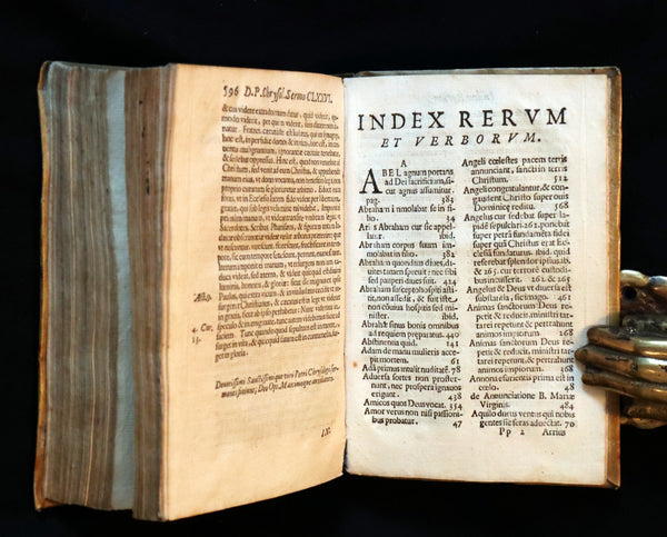1636 Scarce Latin vellum Book - Peter Chrysologus - Sermons on Christian life in fifth-century Ravenna (Italy).