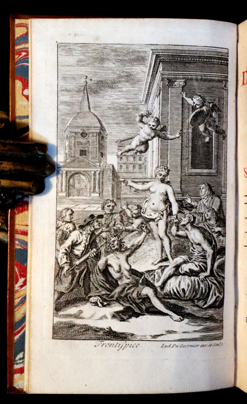 1768 Rare Medical Poetry Book - The Dispensary - A Poem in Six Cantos by Sir Samuel Garth, illustrated.