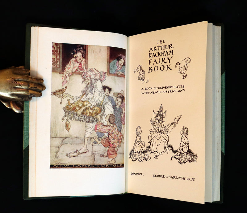 1959 Rare Book - The Arthur RACKHAM Fairy Book - A Book of Old Favourites with New Illustrations.