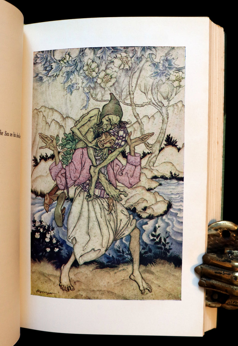 1959 Rare Book - The Arthur RACKHAM Fairy Book - A Book of Old Favourites with New Illustrations.