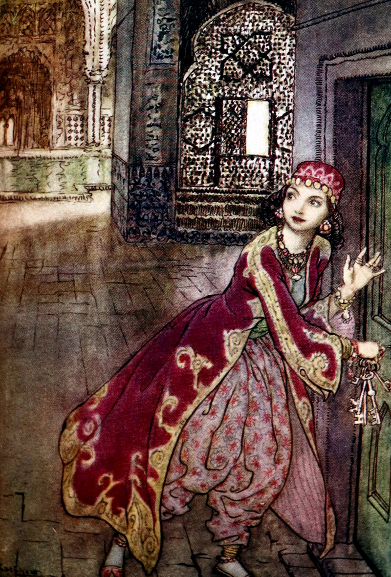 1959 Rare Book - The Arthur RACKHAM Fairy Book - A Book of Old Favourites with New Illustrations.